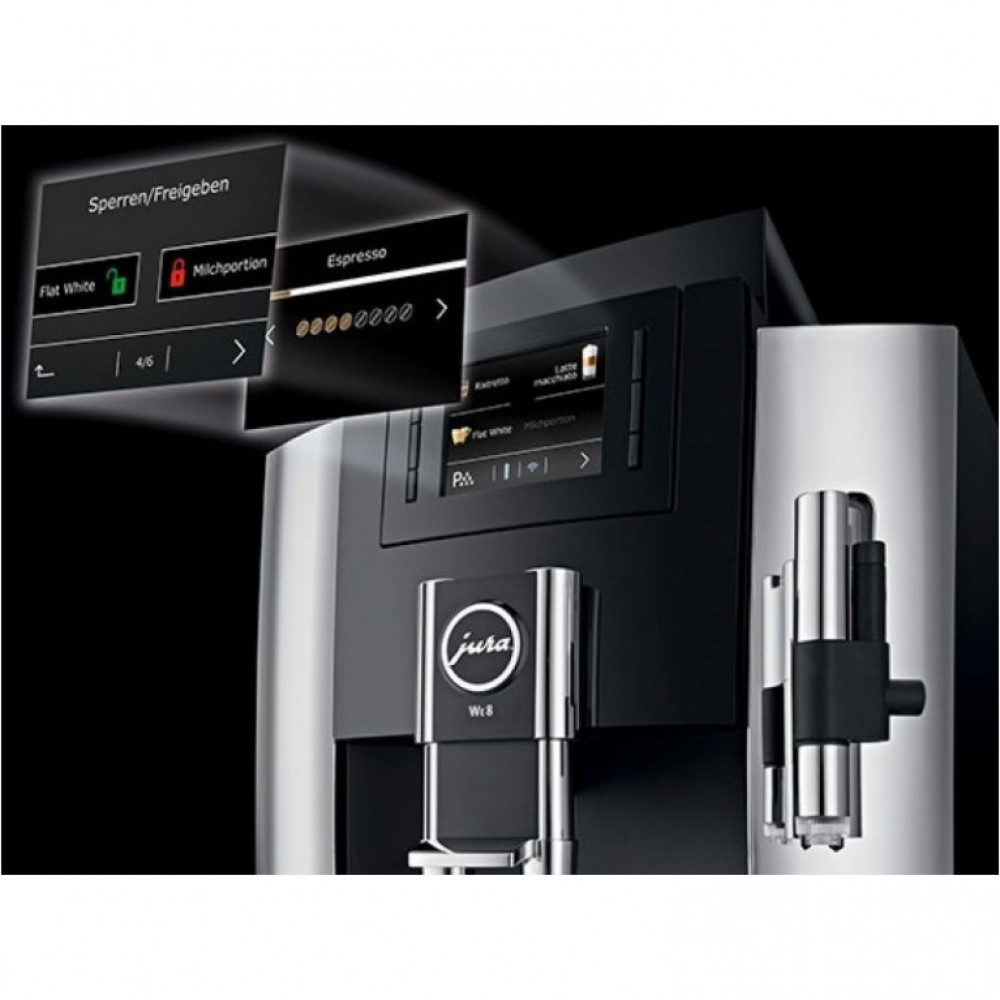 Кофемашина Jura WE8 Chrom Gen.2.2