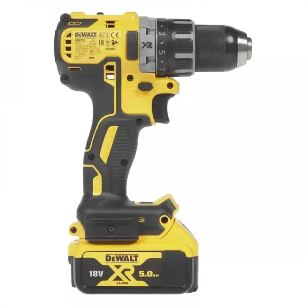 DeWalt DCD791P3K аккумуляторная дрель-шуруповерт (3 x 5 Ач, ЗУ)