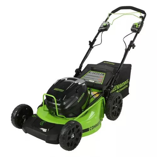 Greenworks GC82LM51SP2K2 аккумуляторная газонокосилка самоходная (1 x 5 А/ч, ЗУ) 2515907UB