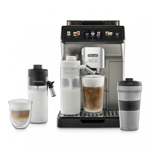 Кофемашина Delonghi ECAM450.76.T Eletta Explore титановый