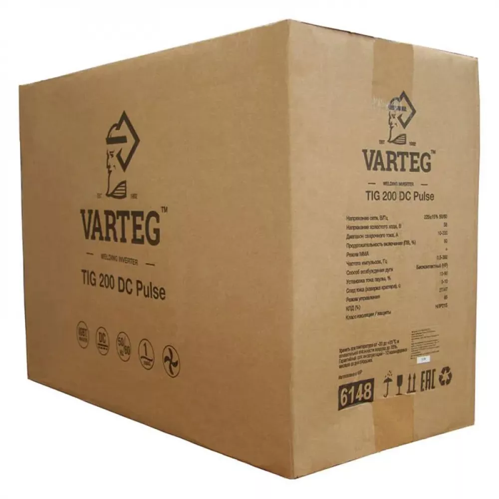 VARTEG TIG 200 AC/DC PULSE сварочный инвертор tig 6151
