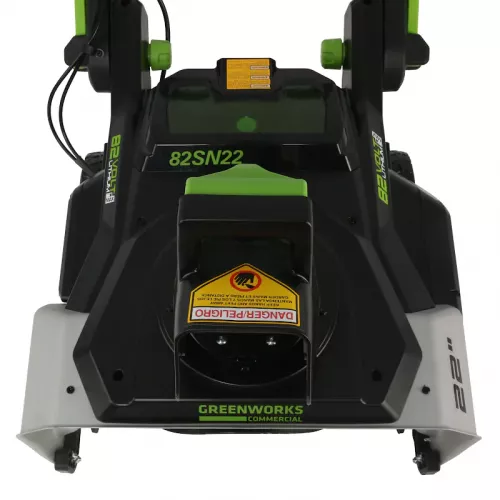 Greenworks GD82STK22 аккумуляторный снегоуборщик (2 x 2.5 Ач, ЗУ) 2602507UC