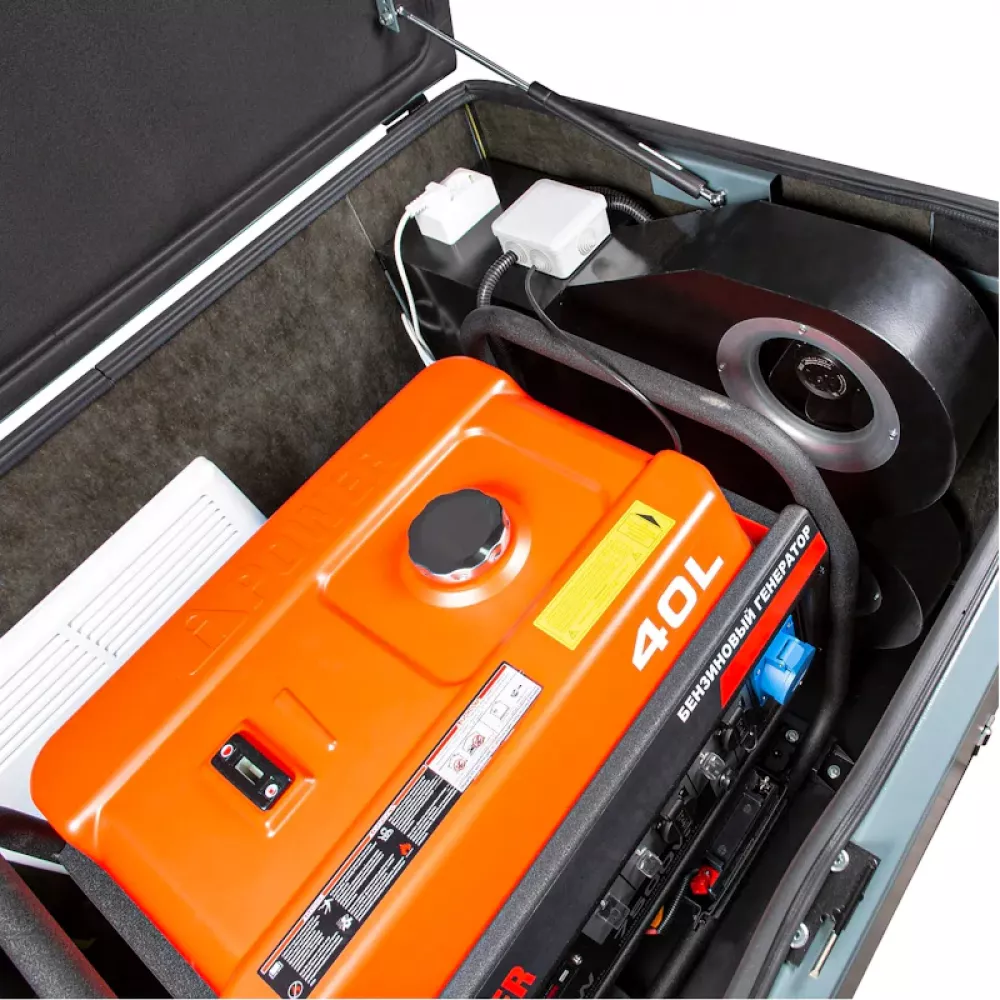 A-iPower A9000EAX бензиновый генератор в кожухе 1400SS RAL 7031 УТ-11182998