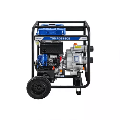 ТСС PDST80E мотопомпа дизельная (электростартер, АКБ) 130151