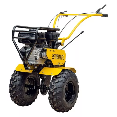 DENZEL DPT-370-PRO мотоблок 7 л.с, ременное сцепление, фрез 3 x 4, шом, передачи 4в/2н 56404