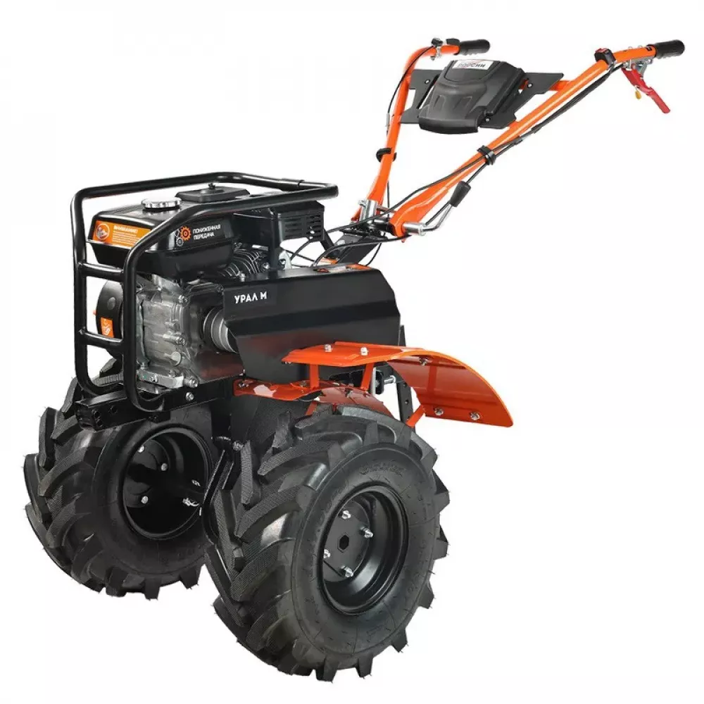 Мотоблок бензиновый Patriot Урал M (колеса EXTREME), 440107007