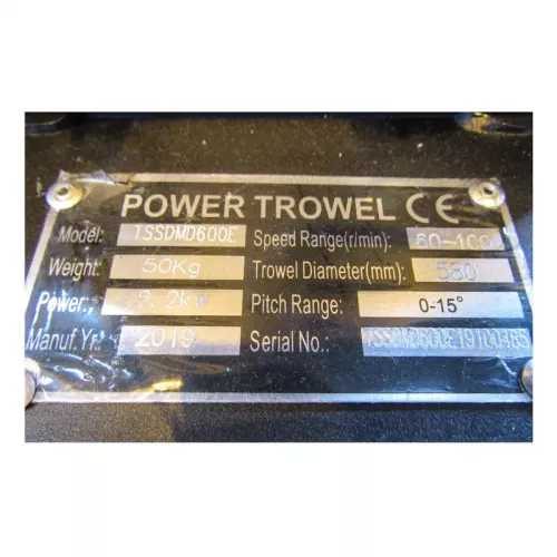 ТСС DMD600 машина заглаживающая электрическая 203320