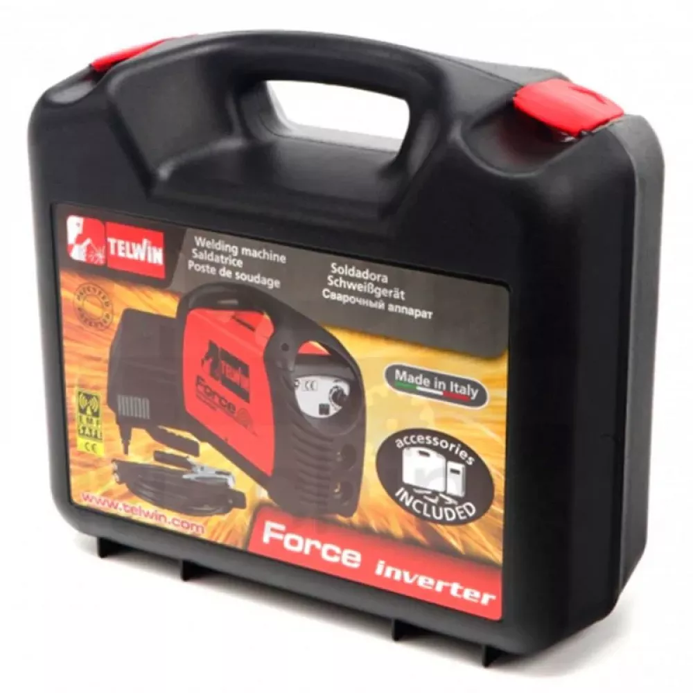 Telwin FORCE 195 ACX PLASTIC CARRY CASE сварочный инвертор 815859