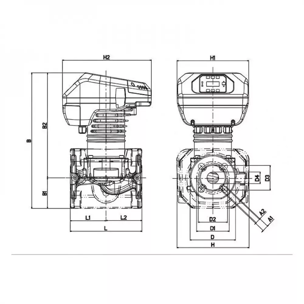 Насос циркуляционный промышленный DAB EVOPLUS B 40/220.40 M, 60150963