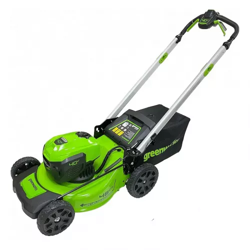 Greenworks GD40LM48SP аккумуляторная газонокосилка (без АКБ и ЗУ) 2517407