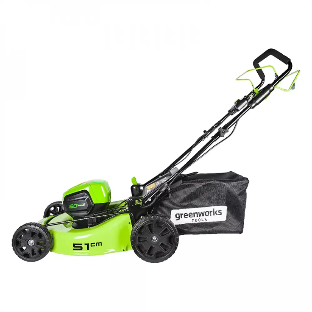 Greenworks GD60LM51SPK4 60V аккумуляторная газонокосилка самоходная (1 x 4 Ач, ЗУ) 2505607UB