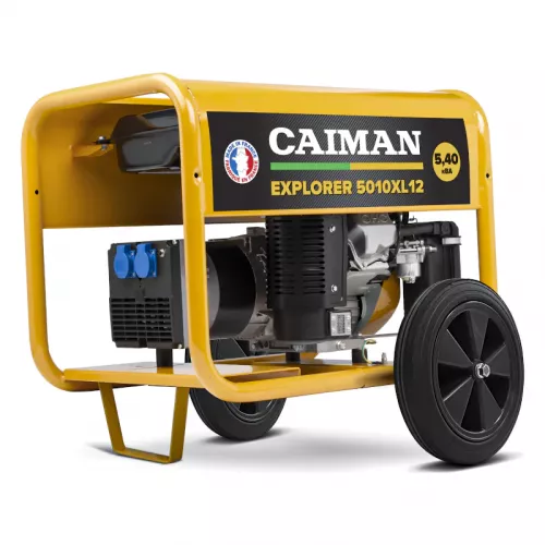 Caiman Explorer 5010XL12 бензиновый генератор с комплектом транспортировки