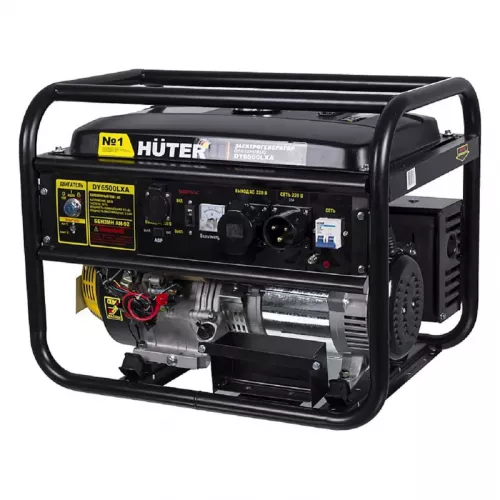 HUTER DY6500LXA бензиновый генератор 64/1/27