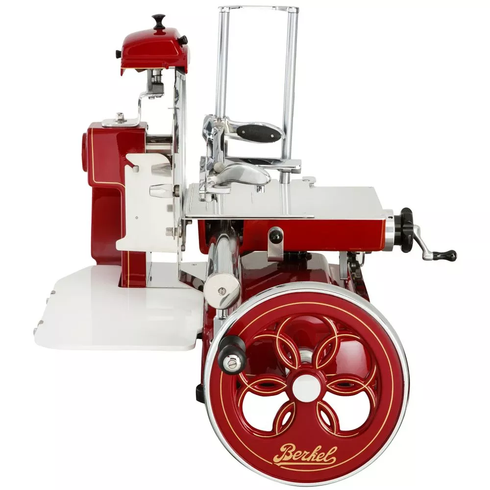 Слайсер Berkel Flywheel (Volano) B3 красный на подставке