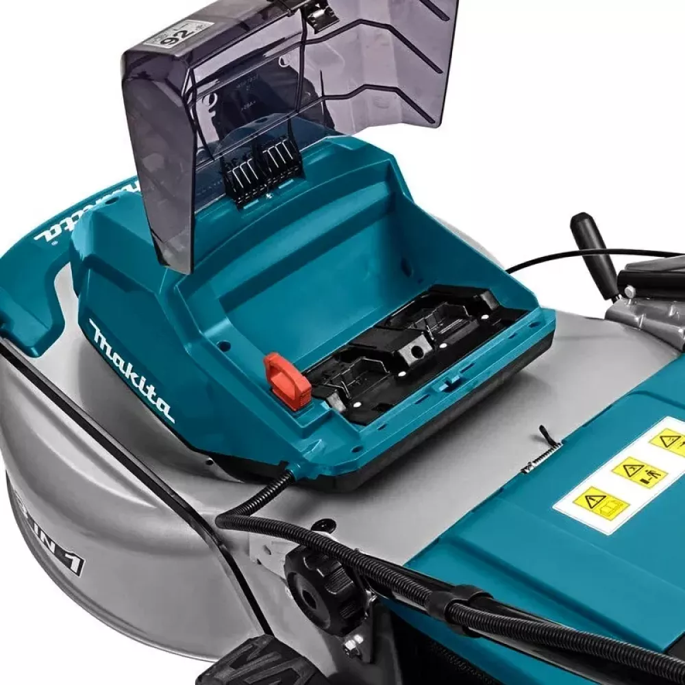 Makita DLM460PT2 газонокосилка аккумуляторная (2 х 5.0 Ач, ЗУ)