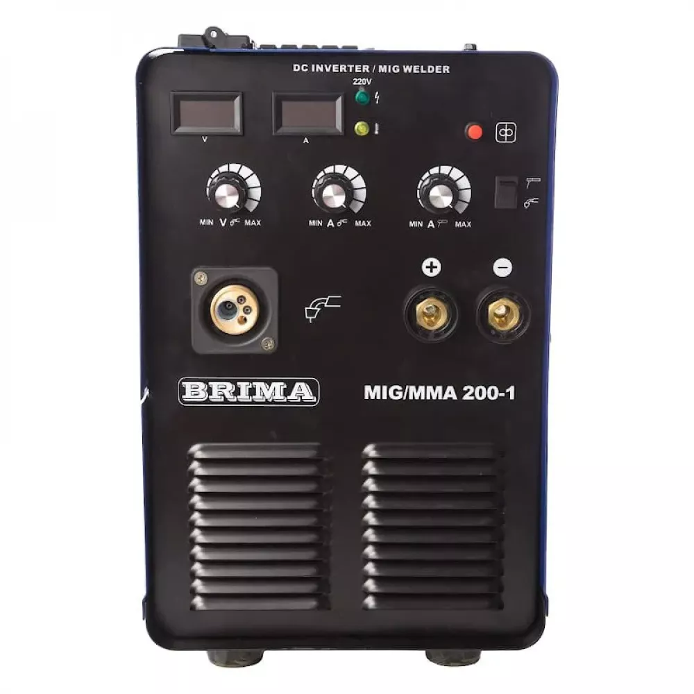 BRIMA MIG/MMA-200-1 сварочный полуавтомат 220v, 00000008989