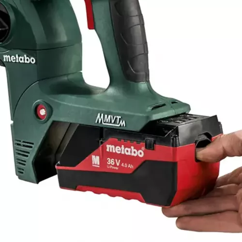 Metabo KHA 36 LTX перфоратор в кейсе (2 x 5.2 Ач, ЗУ) 600795650
