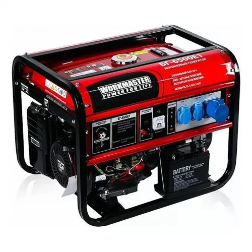 Workmaster БГ-6500Е1 бензиновый генератор