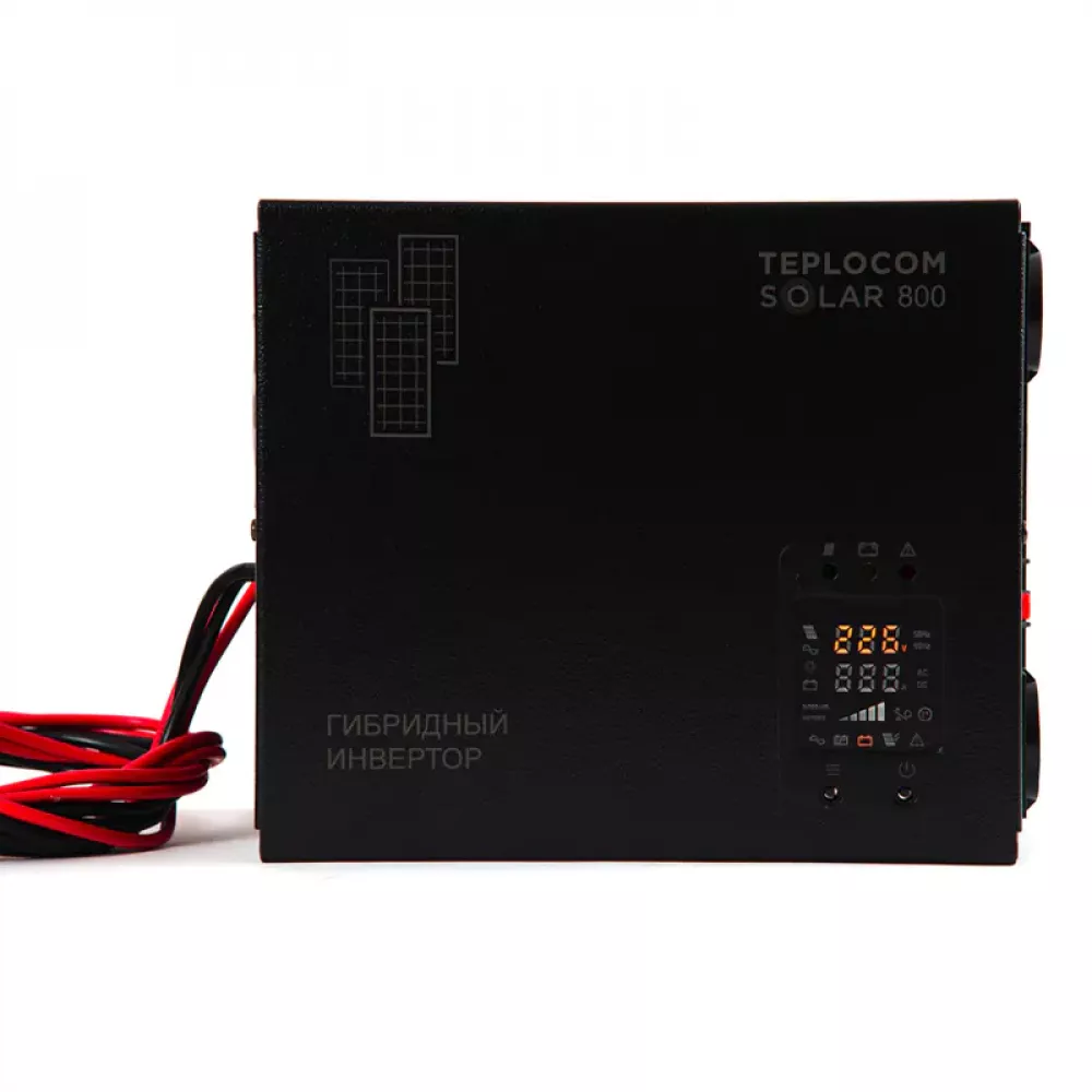 TEPLOCOM Solar 800, 150Ач источник бесперебойного питания и акб, 12379