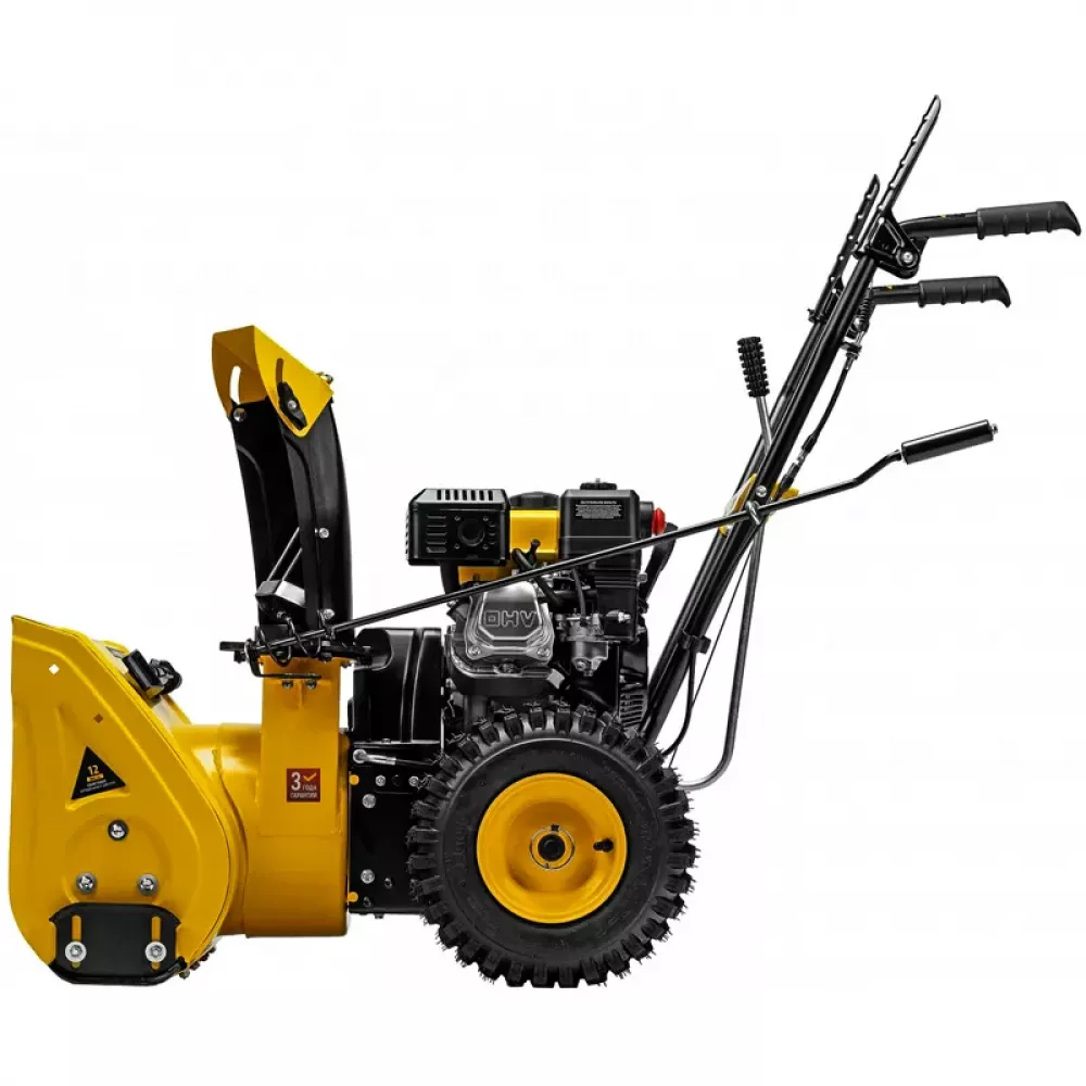 DENZEL SWB-600 снегоуборщик бензиновый со щеткой для подметания 97661