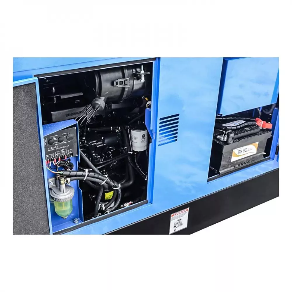 ТСС DUAL DGW 28/600EDS-A промышленный двухпостовой дизельный сварочный генератор 028633