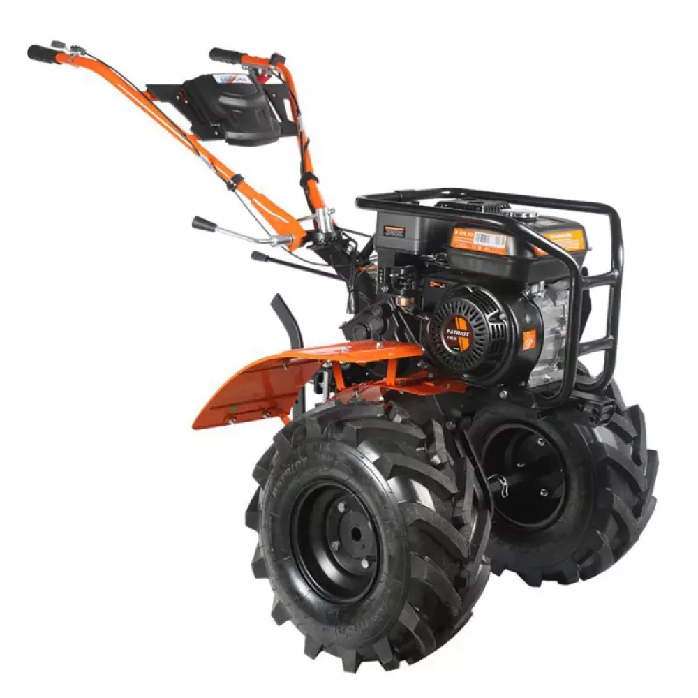 Мотоблок бензиновый Patriot Урал (колеса Extreme), 440107581