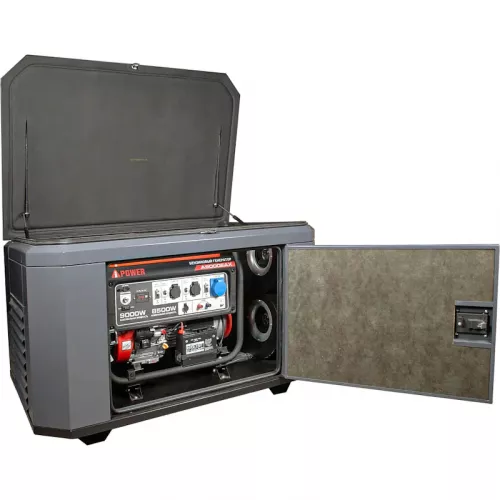 A-iPower A9000EAX бензиновый генератор в кожухе 1400SS RAL 7024 УТ-11182381