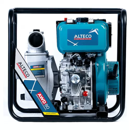 ALTECO AWD80 Professional мотопомпа дизельная 44236