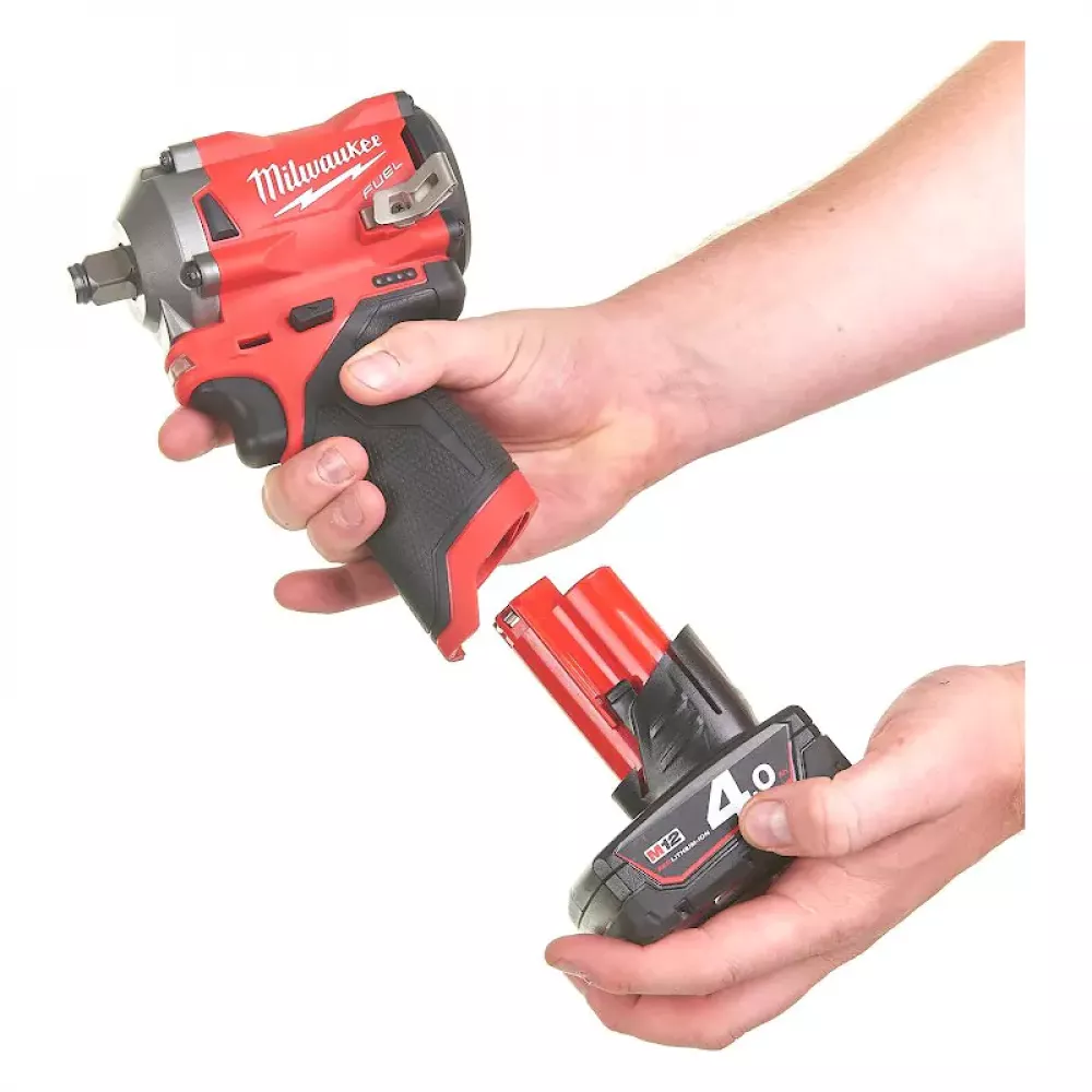 Milwaukee M12 FIWF12-422X FUEL гайковерт аккумуляторный ударный (2 x 2 Ач, ЗУ) 4933464616