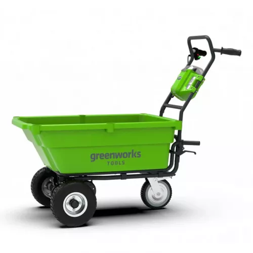 Садовая тележка самоходная Greenworks G40GC, 40V, 106 л, 7400007