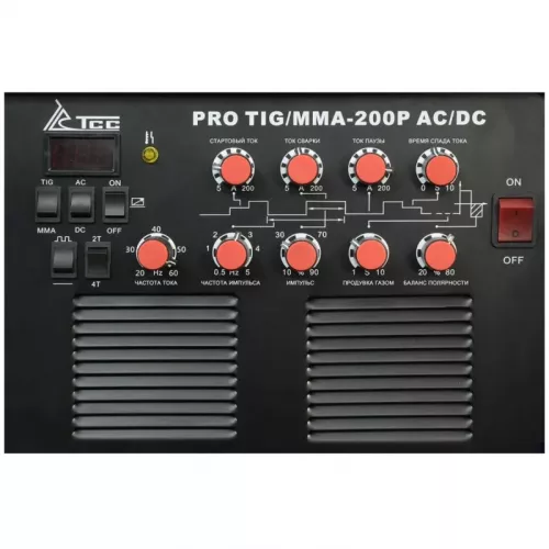 ТСС PRO TIG/MMA-200P AC/DC сварочный инвертор tig 067093