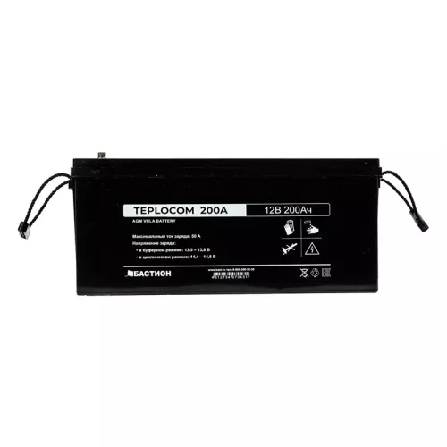 TEPLOCOM 200Ач аккумулятор герметичный свинцово-кислотный 443