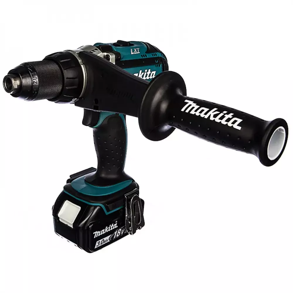 Makita DDF451RFE аккумуляторная дрель-шуруповерт (2 x 3 Ач, ЗУ)