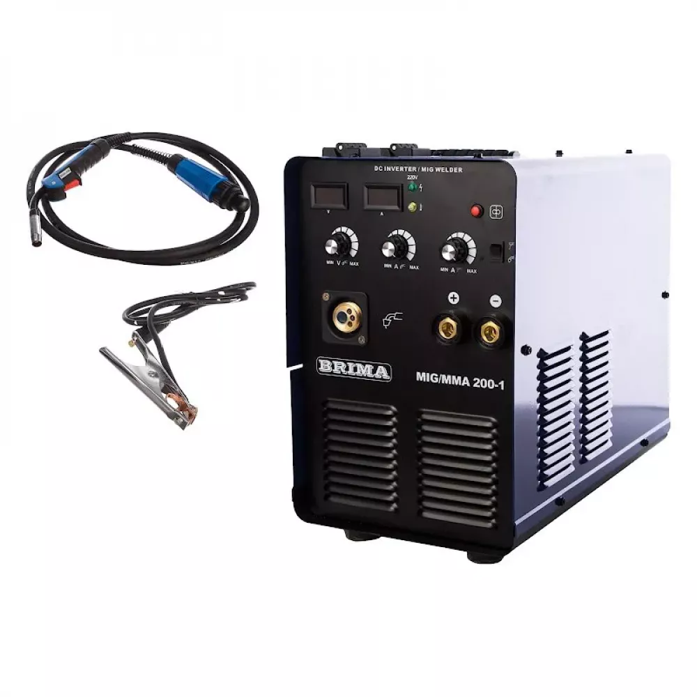BRIMA MIG/MMA-200-1 сварочный полуавтомат 220v, 00000008989