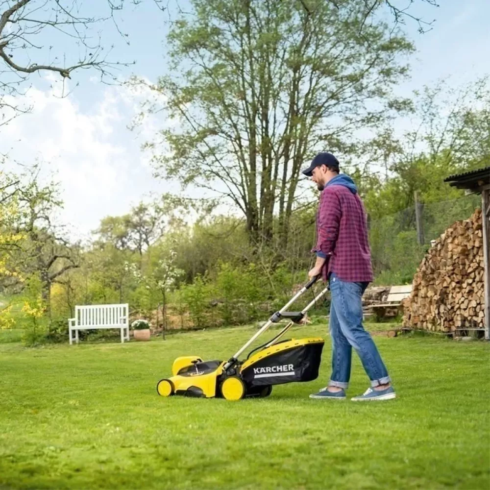 Karcher LMO 36-46 Battery Set аккумуляторная газонокосилка (1 x 5 Ач, ЗУ) 1.444-470.0