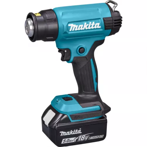 Makita DHG181RT1J фен строительный аккумуляторный (1 x 5 Ач, ЗУ)