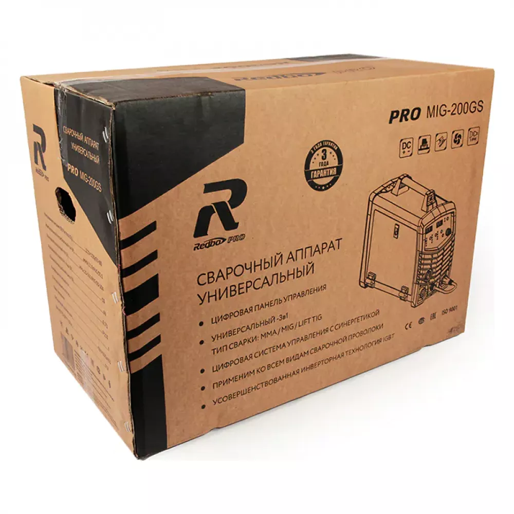 Redbo Pro Mig-200GS сварочный полуавтомат 213524121914