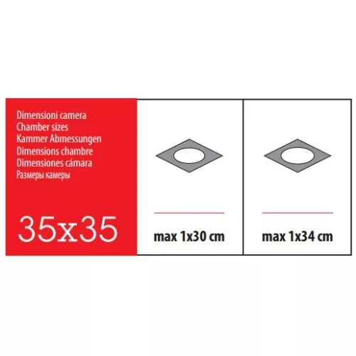Печь для пиццы Pizza Group Compact M35/8-M