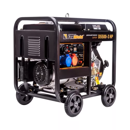 FoxWeld Expert D5500-3 HP дизельный генератор 8896