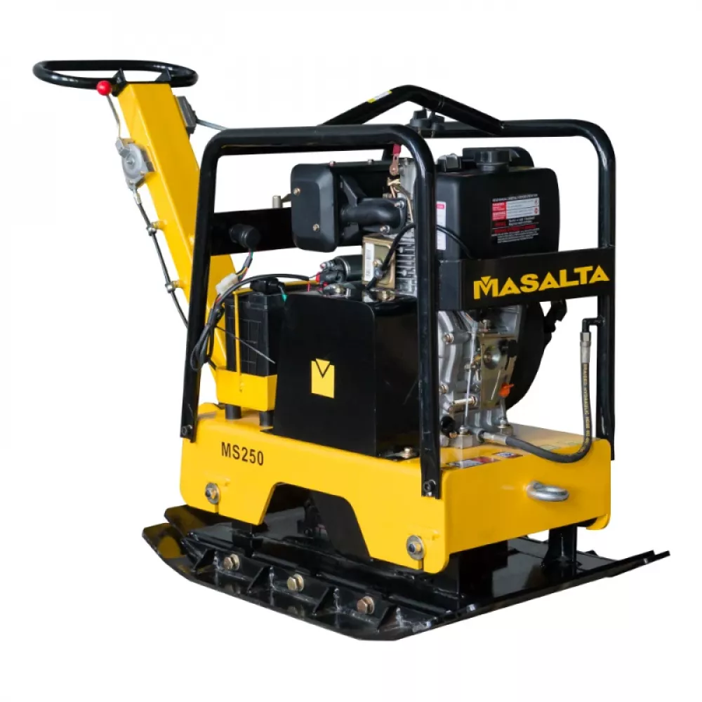 Masalta MS250-1S виброплита реверсивная дизельная (Kama KM186F) РЕВ010