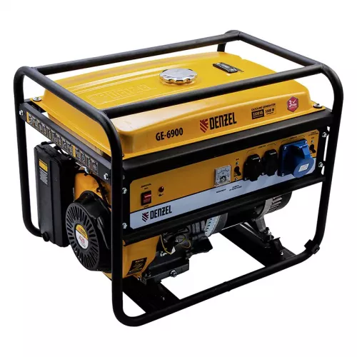 DENZEL GE 6900 бензиновый генератор 94637