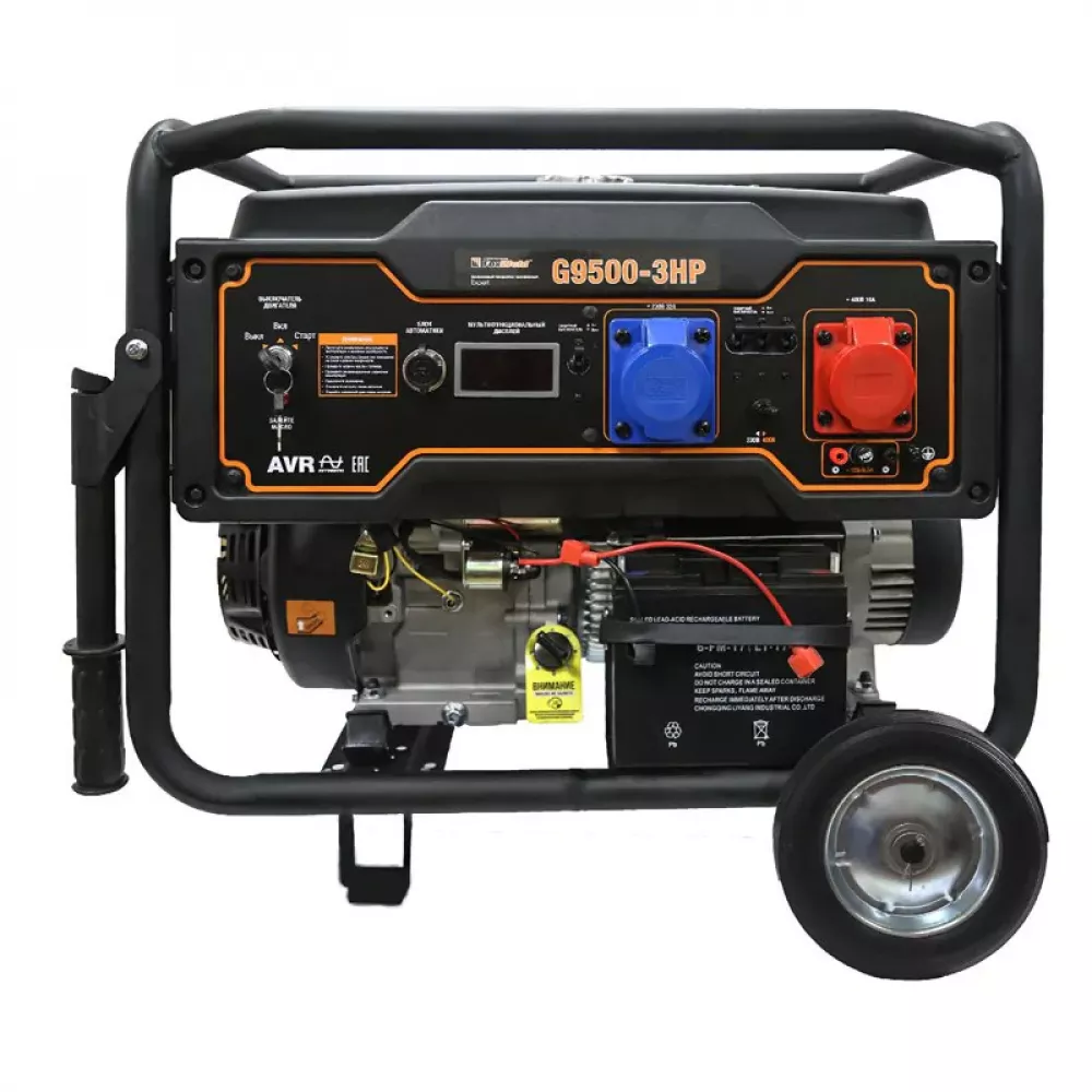 FoxWeld Expert G9500-3 HP бензиновый генератор 7864