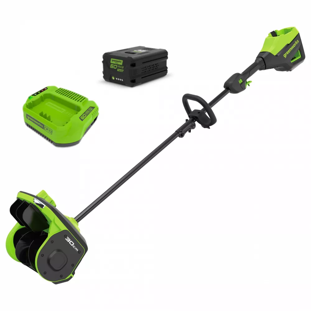 Greenworks GD60SS2 аккумуляторная снегоуборочная лопата (1 x 4 Ач, ЗУ) 2603207UB