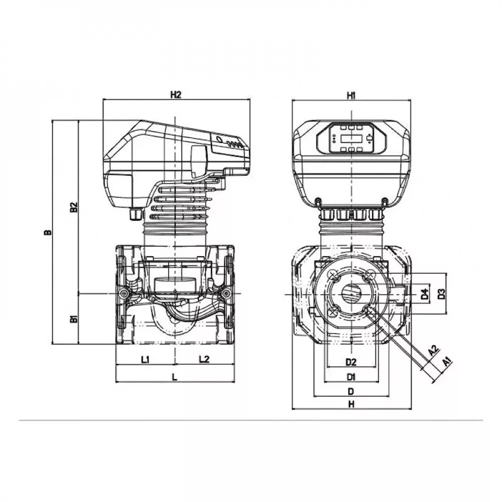 Насос циркуляционный промышленный DAB EVOPLUS B 40/240.50 M, 60150970
