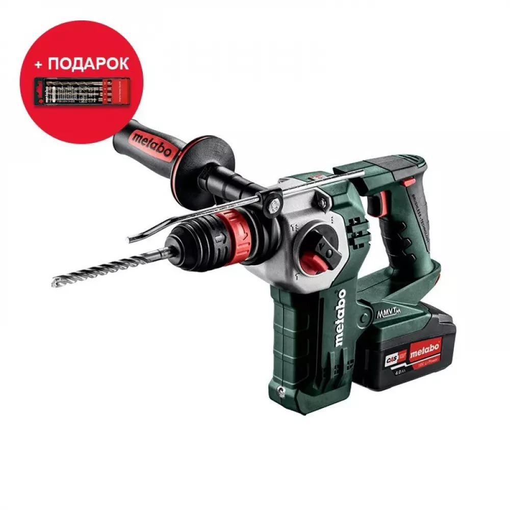 Metabo KHA 18 LTX BL 24 Quick перфоратор в кейсе (2 x 4 Ач, ЗУ) 600211500