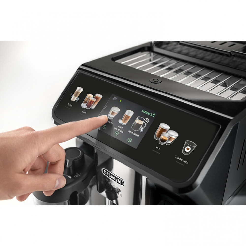 Кофемашина Delonghi ECAM450.55.G Eletta Explore графит