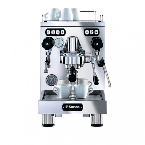 Кофемашина рожковая Saeco SE-50, серебристый