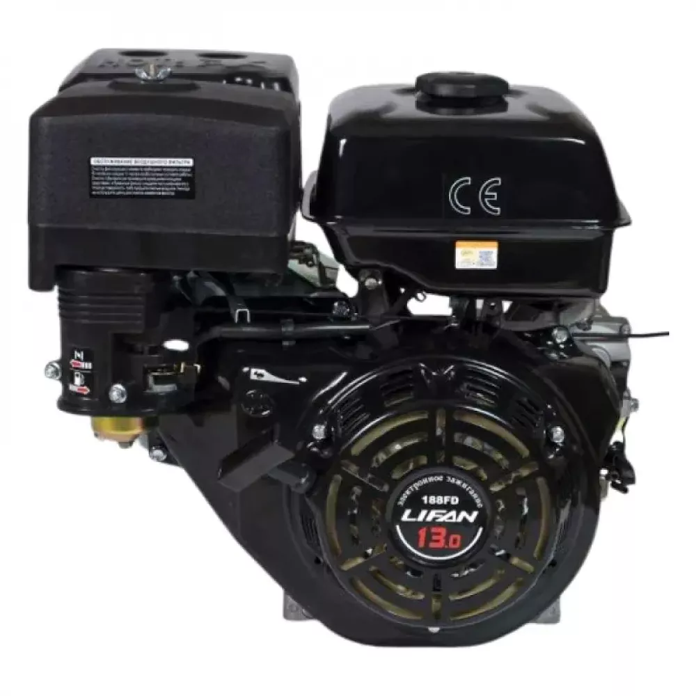 Lifan 188FD-L D25 18А двигатель бензиновый 00-00004425