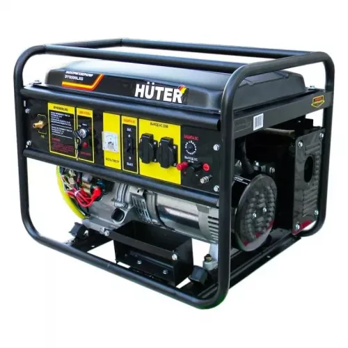HUTER DY6500LXG газо-бензиновый генератор 64/1/32
