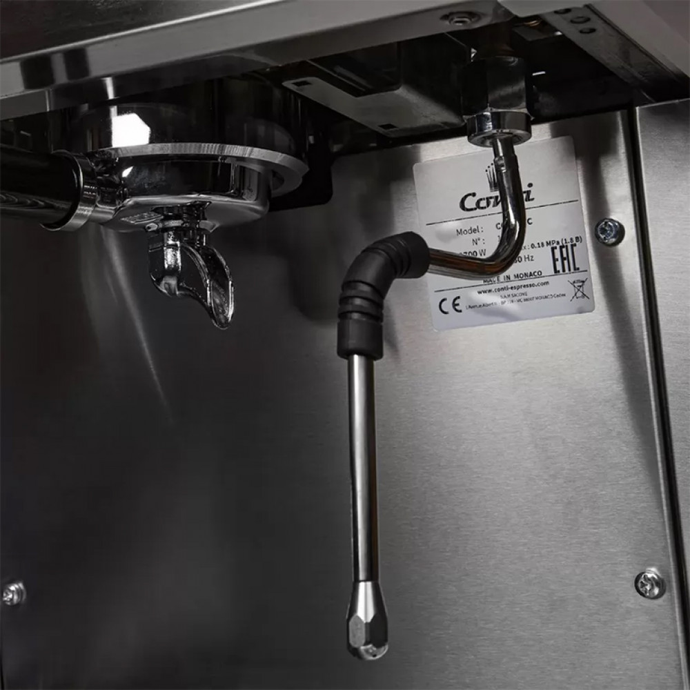 Кофемашина рожковая CONTI CC100 Стандарт 1 группа, белый